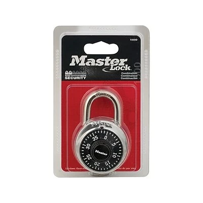 Master Lock® Combination Padlock Master Lock Combination Padlock, Each (1500D) 2 Master Lock® Combination Padlock Master Lock Combination Padlock, Each (1500D) - Image 2