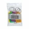 Key Control Controltek Key Tags, Assorted, 4/Pack (CNK500135)