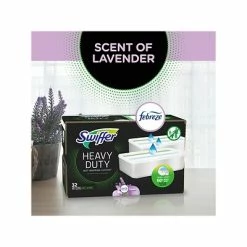 Wet Mops Swiffer Sweeper TRAP + LOCK  Heavy-Duty Wet Mop Cloth, Lavender, 32/Pack (00739)  ) -Deals Locks Store 486AB300 4148 495F 8CB1E2C9D1272B03 s7