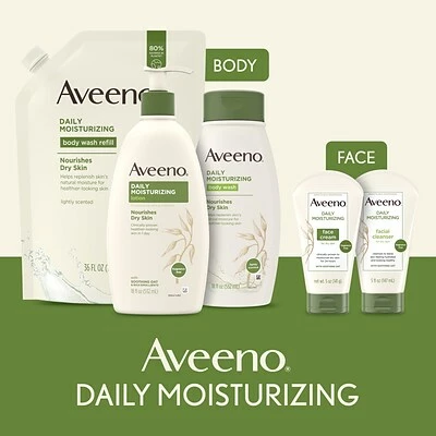 Bottled Hand Lotion Aveeno Daily Moisturizing Lotion, 12 Fl. Oz. (618886) 5 Bottled Hand Lotion Aveeno Daily Moisturizing Lotion, 12 Fl. Oz. (618886) - Image 5