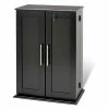 Media Storage Cabinets Prepac™ Locking Media Storage Cabinet With Shaker Doors, Black