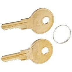 POS Printers & Accessories APG Cash Drawer® A4 Lock Replacement Key Set For Series 4000 Cash Drawer, 2/Pack (PK-8K-A4)