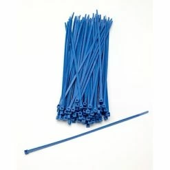 Cable Ties Mutual Industries Nylon Locking Ties, 11', Neon Blue, 100/Pack