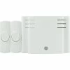 Door Accessories GE 19297 Battery Operated 8 Melody Door Chime With 2 Push Buttons