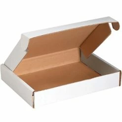 The Packaging Wholesalers Literature Mailers 12 3/4 X 10 5/8 X 2" Front Lock Deluxe Literature Mailer, 50/Pack
