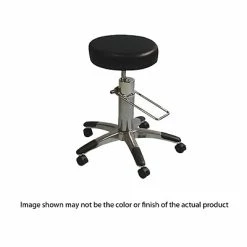 Medical Stools Brandt Hydraulic Surgeon Stool Without Backrest, Black (15511BLACK)