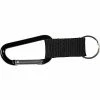 Advantus Key Control Accessories Carabiner With Split Key Ring, Polyester Strap, Aluminum, 10/Pack (75556)