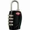 Travel Accessories Baumgarten's 4-Dial TSA Travel Lock, Black (62974)