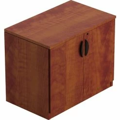 Storage Cabinets Offices To Go 29.5" Laminate Boardroom Storage Cabinet With Lock, American Dark Cherry (TDSL3622SCADC)