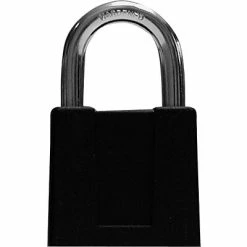 CCL Sesame Keyless Padlocks Sesamee® K500 Keyless Padlock, Black Epoxy
