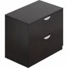 File Cabinets Offices To Go Superior 2-Drawer Lateral File Cabinet With Lock, Letter/Legal, American Espresso, 22" (TDSL3622LF-AEL)