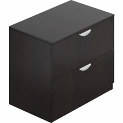 File Cabinets Offices To Go Superior 2-Drawer Lateral File Cabinet With Lock, Letter/Legal, American Espresso, 22" (TDSL3622LF-AEL)