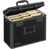 File Storage Vaultz Locking Personal File Tote, Letter Size, Tactical Black (VZ00310)