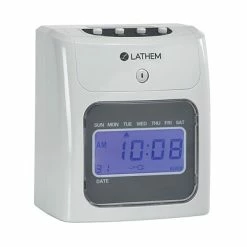 Lathem® Time Clocks Lathem Top-Feed Time Clock Starter Bundle (400E-KIT) -Deals Locks Store s1098070 s7