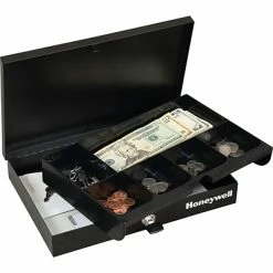 Cash Boxes Honeywell Low Profile Cash Box