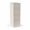 File Cabinets Quill Brand® 4-Drawer Vertical File Cabinet, Locking, Letter, Putty/Beige, 18"D (52147)