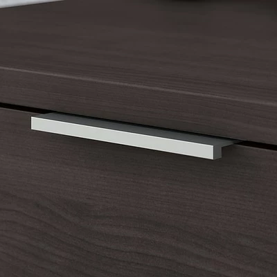 File Cabinets Bush Business Furniture Jamestown 2-Drawer Vertical File Cabinet, Locking, Letter/Legal, Storm Gray, 23.66" (JTF116SGSU) 3 File Cabinets Bush Business Furniture Jamestown 2-Drawer Vertical File Cabinet, Locking, Letter/Legal, Storm Gray, 23.66" (JTF116SGSU) - Image 3