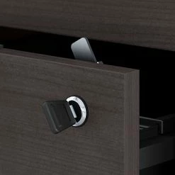 File Cabinets Bush Business Furniture Jamestown 2-Drawer Vertical File Cabinet, Locking, Letter/Legal, Storm Gray, 23.66" (JTF116SGSU) 12 File Cabinets Bush Business Furniture Jamestown 2-Drawer Vertical File Cabinet, Locking, Letter/Legal, Storm Gray, 23.66" (JTF116SGSU) -Deals Locks Store sp101402757 s7