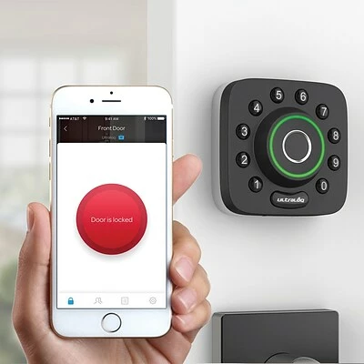 Smart Locks Ultraloq U-Bolt Pro 6in1 Bluetooth Fingerprint/Keypad Smart Deadbolt Lock W/Wi-Fi Bridge Adapter, Black (UUL-U-Bolt-Pro-D-UB01) 6 Smart Locks Ultraloq U-Bolt Pro 6in1 Bluetooth Fingerprint/Keypad Smart Deadbolt Lock W/Wi-Fi Bridge Adapter, Black (UUL-U-Bolt-Pro-D-UB01) - Image 6