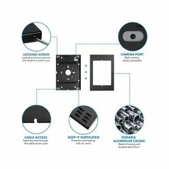 Tablet Stands & Mounts Mount-It! Tablet Wall Mount MI-3772B_G7 With Anti-Theft Locking -Deals Locks Store sp105964860 s7