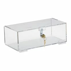 Specimen Collection Omnimed Clear Acrylic Refrigerator Lock Box (183000)