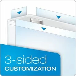 Binders Cardinal Premier ClearVue 2" 3-Ring Locking View Binder, White (10320) 10 Binders Cardinal Premier ClearVue 2" 3-Ring Locking View Binder, White (10320) -Deals Locks Store sp112495981 s7