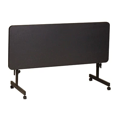 Training Room Tables Correll 24"W X 72"L Laminate Top Adjustable Training Table Black Granite (FT2472-07) 1 Training Room Tables Correll 24"W X 72"L Laminate Top Adjustable Training Table Black Granite (FT2472-07)