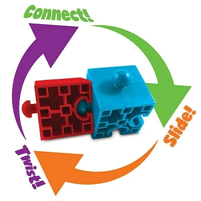 Interactive Creative Play Roylco Lock Blox, 32 Pieces (R-60330) 3 Interactive Creative Play Roylco Lock Blox, 32 Pieces (R-60330) - Image 3