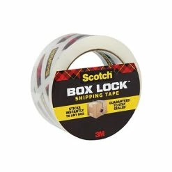 Hot Melt Tapes Scotch® Box Lock™ Shipping Packing Tape, 1.88 In X 54.6 Yds., Clear (3950) -Deals Locks Store sp133530634 s7