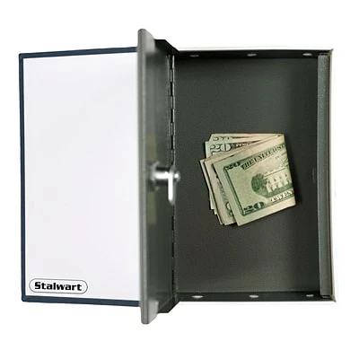 Safes & Secure Storage Stalwart 0.05 Cubic Foot Key Lock Diversion Safe, Steel (M200017) 4 Safes & Secure Storage Stalwart 0.05 Cubic Foot Key Lock Diversion Safe, Steel (M200017) - Image 4