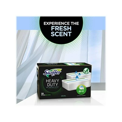 Wet Mops Swiffer Sweeper TRAP + LOCK Heavy Duty Wep Mop Refill Cloth, Fresh Scent, 20/Pack (80342975) 3 Wet Mops Swiffer Sweeper TRAP + LOCK Heavy Duty Wep Mop Refill Cloth, Fresh Scent, 20/Pack (80342975) - Image 3