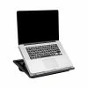 Lap Desks Mind Reader 14.76" X 11.3" Plastic Lap Desk, White/Black (LTADJUST-WHT)