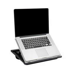 Lap Desks Mind Reader 14.76" X 11.3" Plastic Lap Desk, White/Black (LTADJUST-WHT)