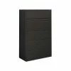 Staples Lateral Files Quill Brand® 5-Drawer Lateral File Cabinet, Locking, Letter/Legal, Charcoal, 42"W (26828D)