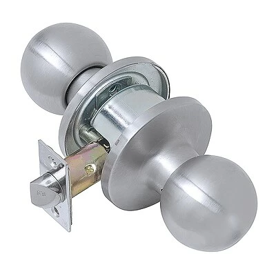 Tell Manufacturing Security System Accessories Tell Light Duty Commercial Passage Knob Lockset, Stainless Steel Finish 32D (CL100294) 1 Tell Manufacturing Security System Accessories Tell Light Duty Commercial Passage Knob Lockset, Stainless Steel Finish 32D (CL100294)