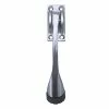 Tell Manufacturing Doorstops Tell Kick Down Door Holder, Satin Chrome Finish 26D, Square Base (DT100007)