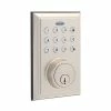 Security System Accessories Honeywell 8812309S Smart Door Locks Digital Deadbolt Bluetooth Door Lock, Satin Nickel