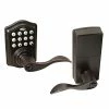 Security System Accessories Honeywell Electronic Entry Lever Door Lock, Oil Rubbed Bronze (8734401)