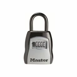 Safes Master Lock 5-Key Combination Safe, Black/Silver (5400D)