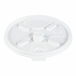Disposable Lids Dart Lift 'n' Lock Lids, White, 1000/Carton (12FTL)