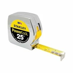 Stanley® Tape Measure Stanley PowerLock 25' Tape Measure, Mylar-coated (33-425) -Deals Locks Store sp44845926 s7
