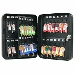 Key Cabinets Honeywell 48 Key Box, Black (6106)