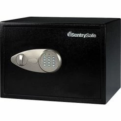 Sentry® Security Safe With Electronic Lock SentrySafe Steel Standard Safe With Keypad, 1.18 Cu. Ft. (X125)