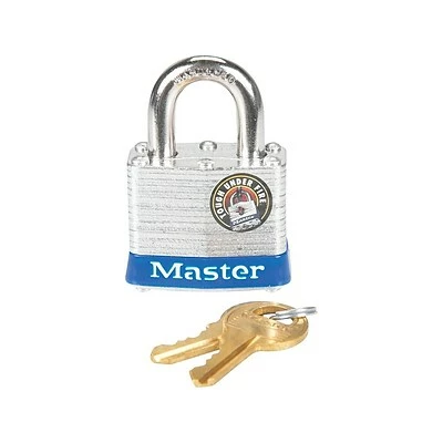 Locking System Master Lock Key Padlock, Each (3D) 1 Locking System Master Lock Key Padlock, Each (3D)
