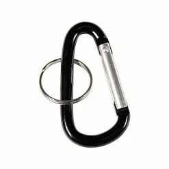 Key Control Advantus 1-Key Holders, Black, 10/Pack (75555)