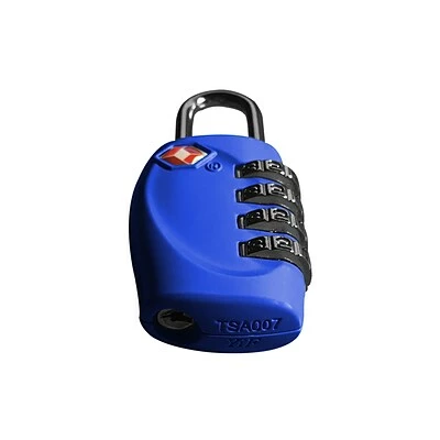 Go Green Power Luggage Locks Travergo 4 Digit Combination Lock, Blue (TR1140BL) 3 Go Green Power Luggage Locks Travergo 4 Digit Combination Lock, Blue (TR1140BL) - Image 3