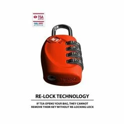 Luggage Locks Go Green Power Travergo 4 Digit Combination Lock, Red (TR1140RD) -Deals Locks Store sp6739452 s7