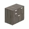 Storage Cabinets Offices To Go 29.5" Laminate Mixed Storage Unit With Lock With 4 Shelves, Artisan Gray (TDSL3622MSF-AGL)