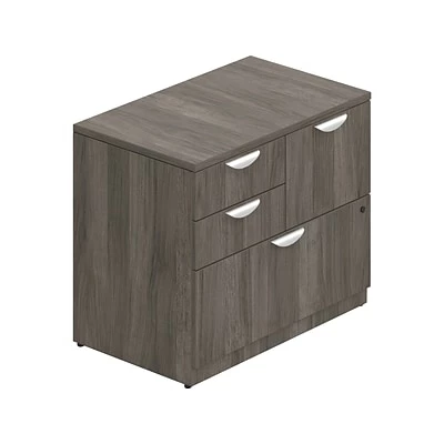 Storage Cabinets Offices To Go 29.5" Laminate Mixed Storage Unit With Lock With 4 Shelves, Artisan Gray (TDSL3622MSF-AGL) 1 Storage Cabinets Offices To Go 29.5" Laminate Mixed Storage Unit With Lock With 4 Shelves, Artisan Gray (TDSL3622MSF-AGL)