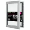 Picture Frames & Photo Albums Seco® Locking Indoor/Outdoor Poster Case Shatterproof, 18"x 24", Silver (LCASE1824)